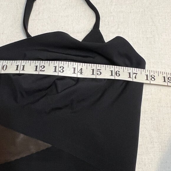 Honeylove SuperPower Bodysuit Shorts 2X Black Shapewear Adjustable Open Gusset - Picture 9 of 12